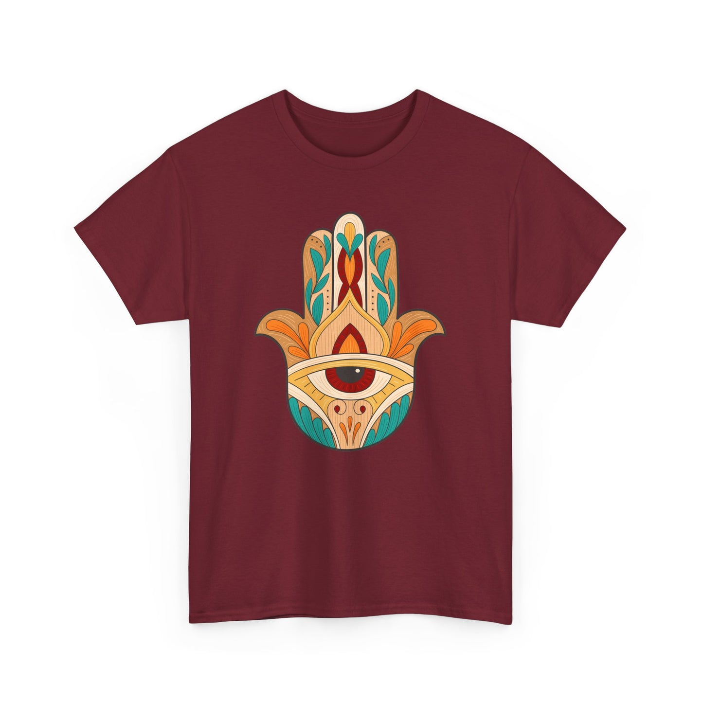 Sacred Shield Heavy Cotton Tee - Protection in Every Step