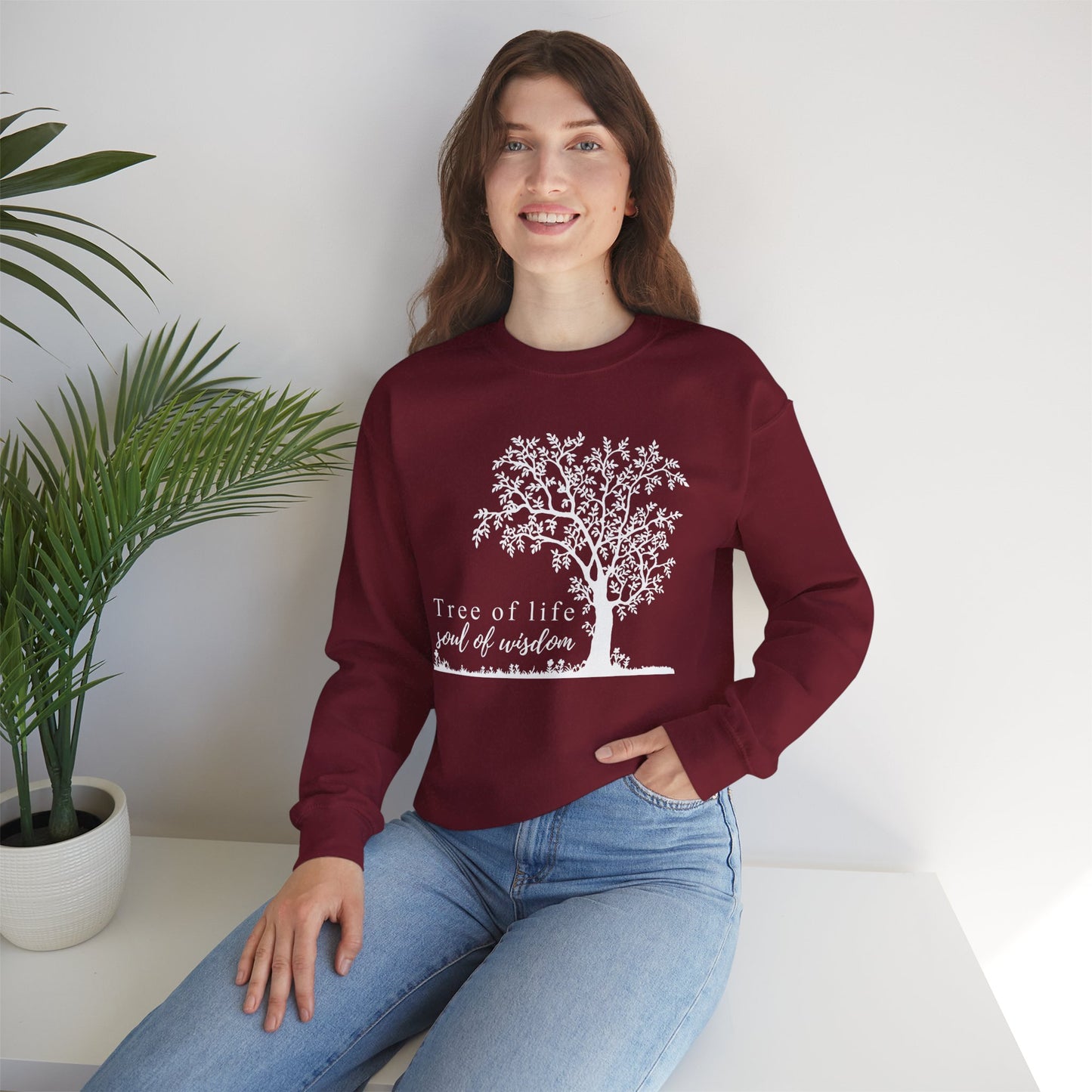 🌳Tree of Life 🌿 - Soul of Wisdom Crewneck Sweatshirt