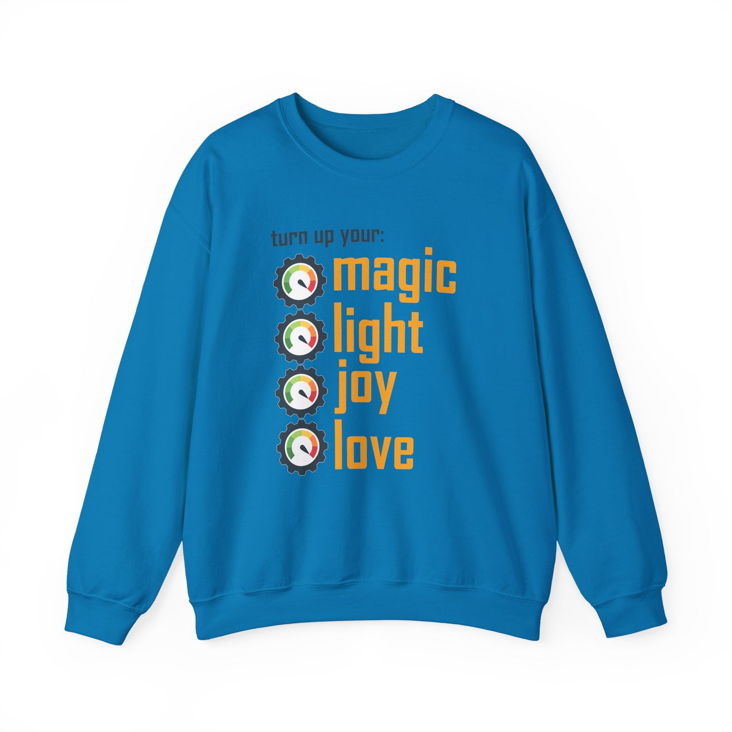 🎚️Turn Up Your Light - A Soulful Volume of You - Crewneck Sweatshirt