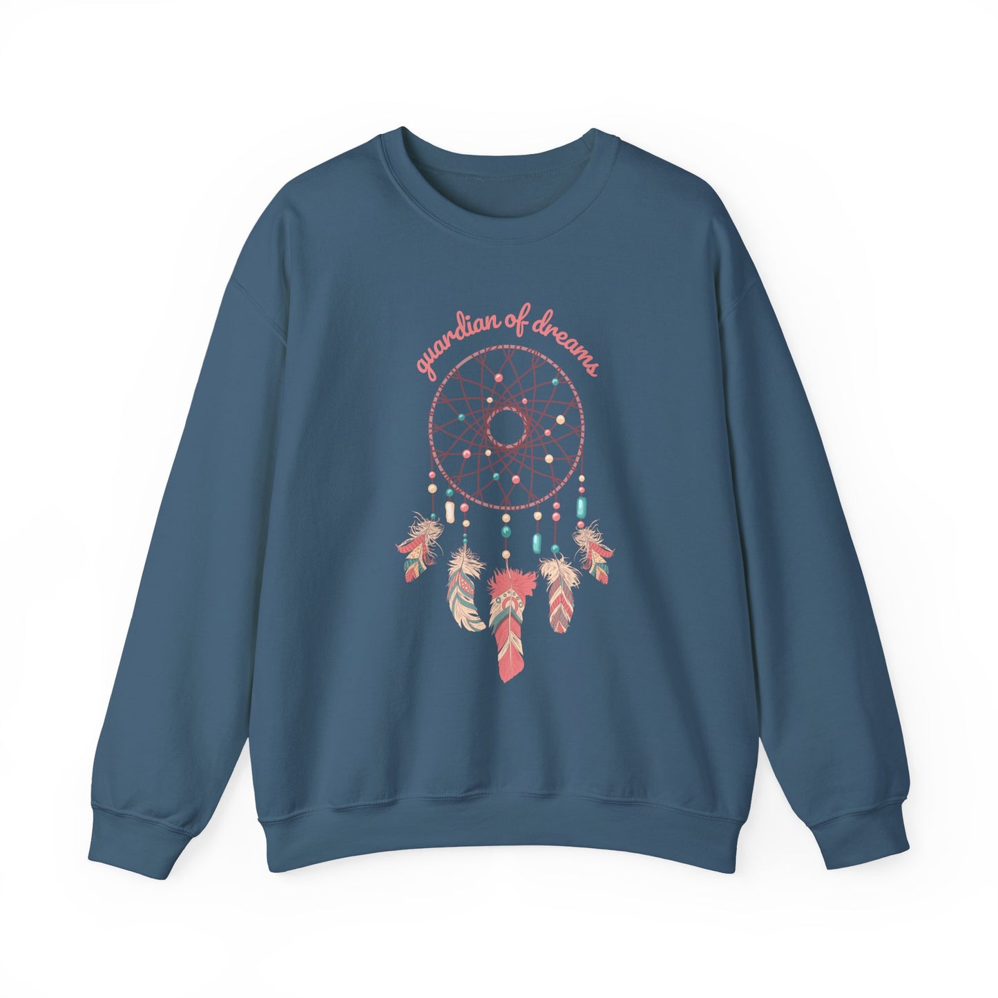 Guardian of Dreams 🌸✨ Boho Dreamcatcher Crewneck Sweatshirt