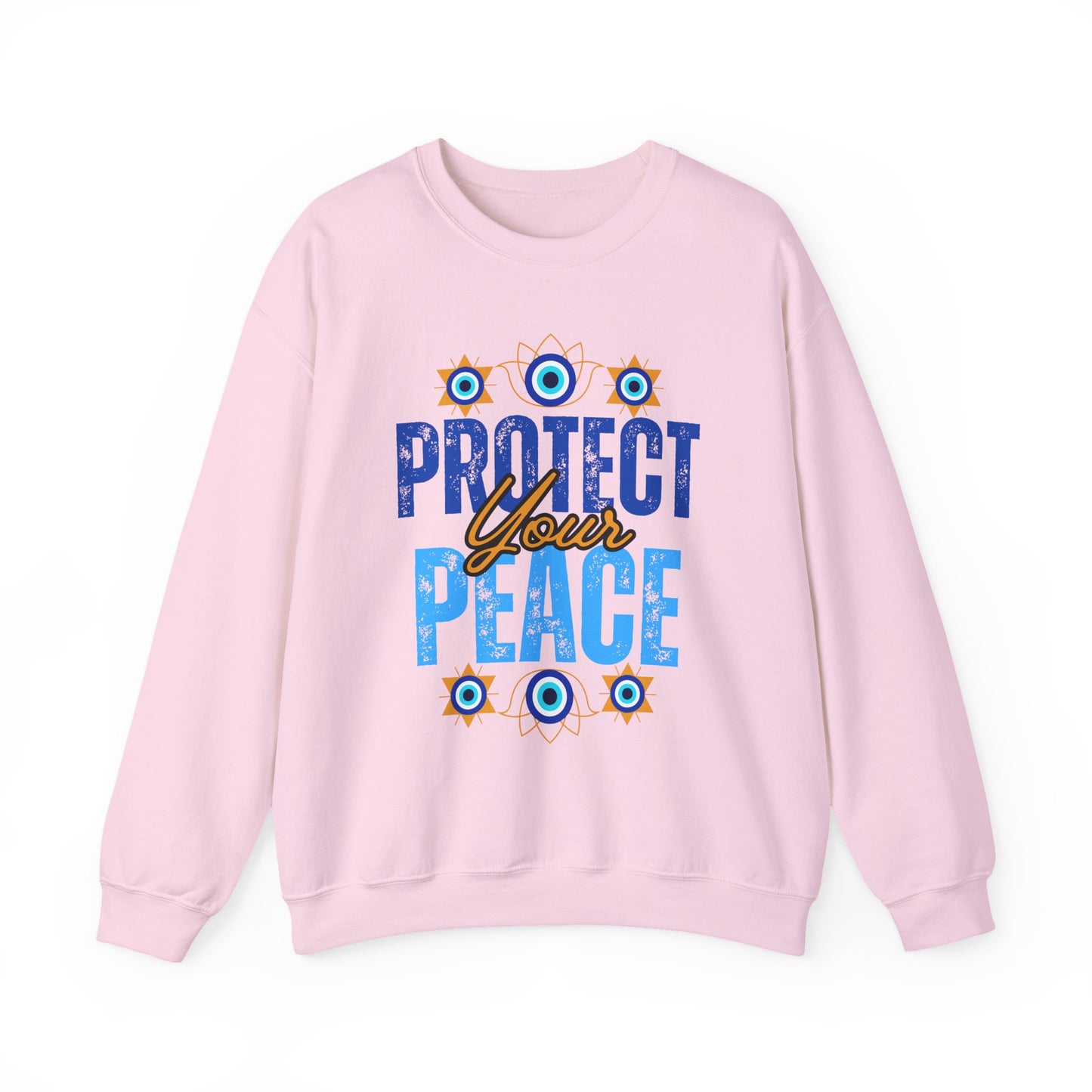 🧿Sacred Guard - Protect Your Peace Crewneck Sweatshirt