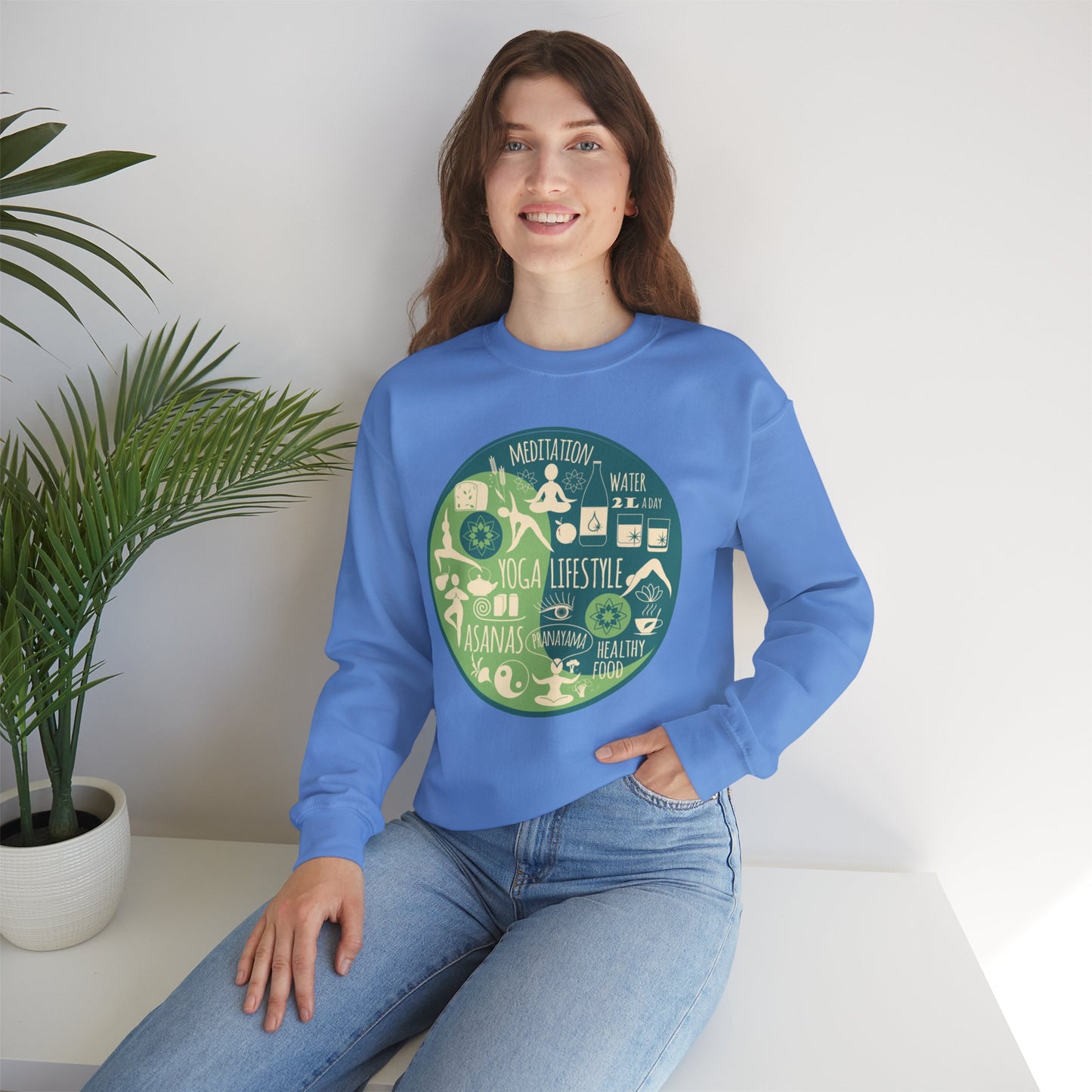 🌀Align Within - Live the Yoga Way Crewneck Sweatshirt
