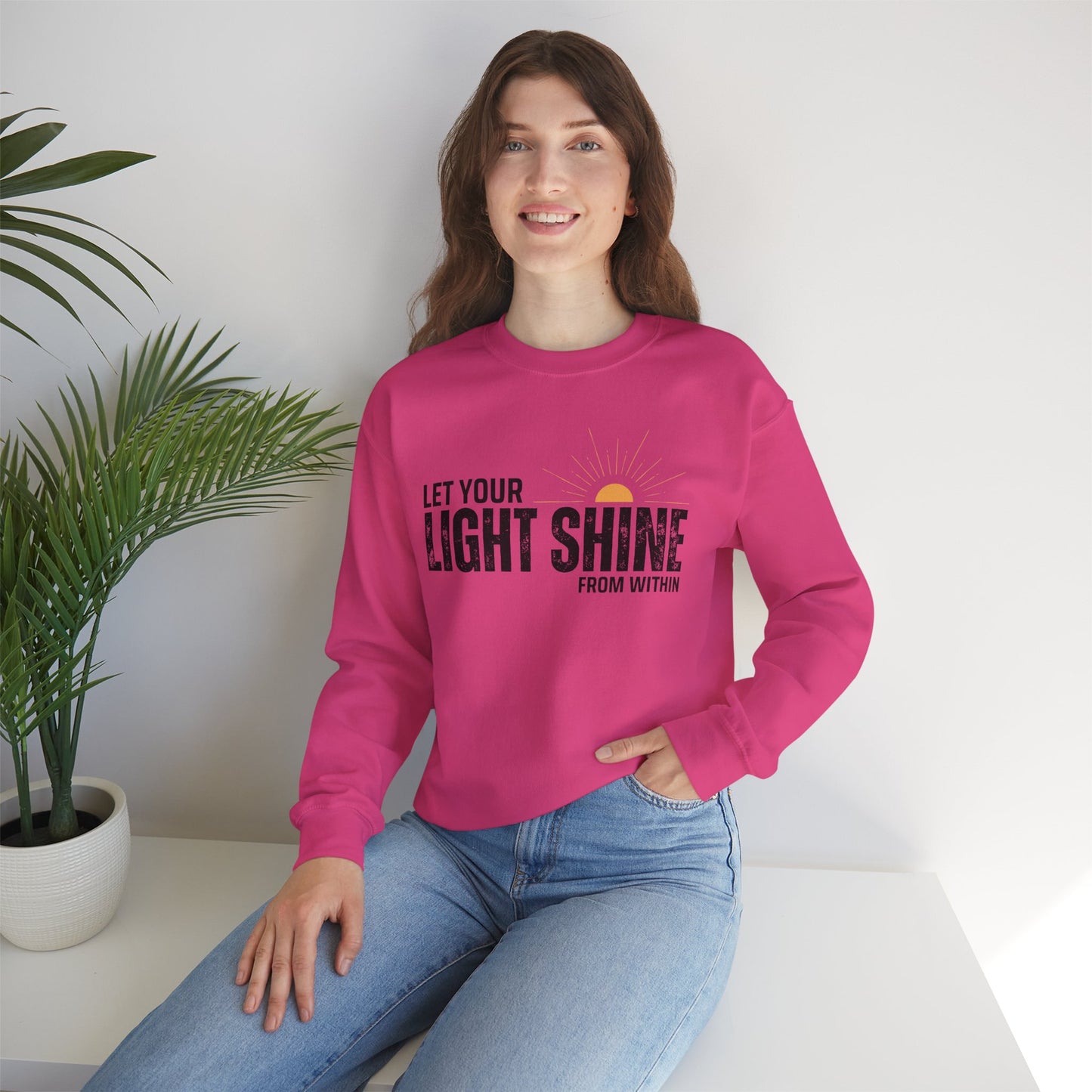 🌞Let Your Light Shine From Within - Radiance Crewneck Sweatshirt