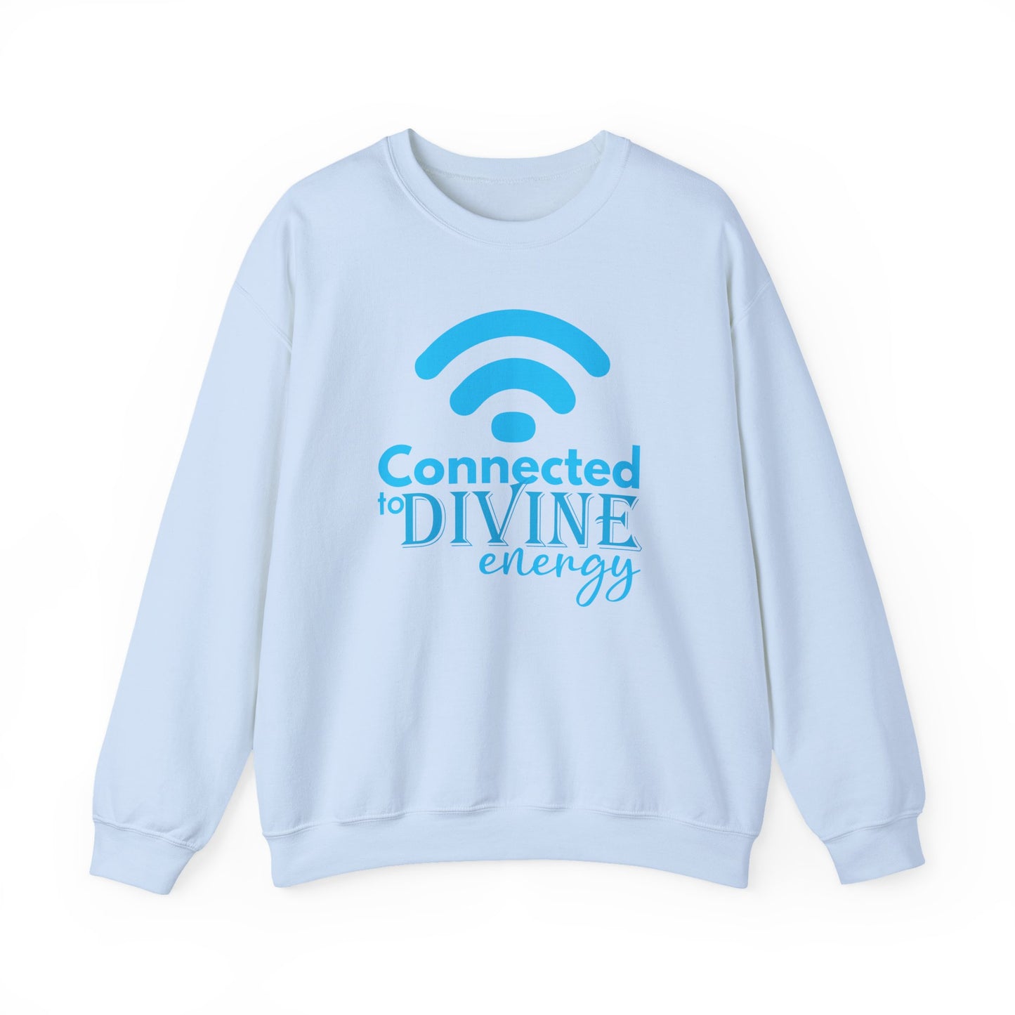 📶Divine Signal - Stay Spiritually Connected Crewneck Sweatshirt