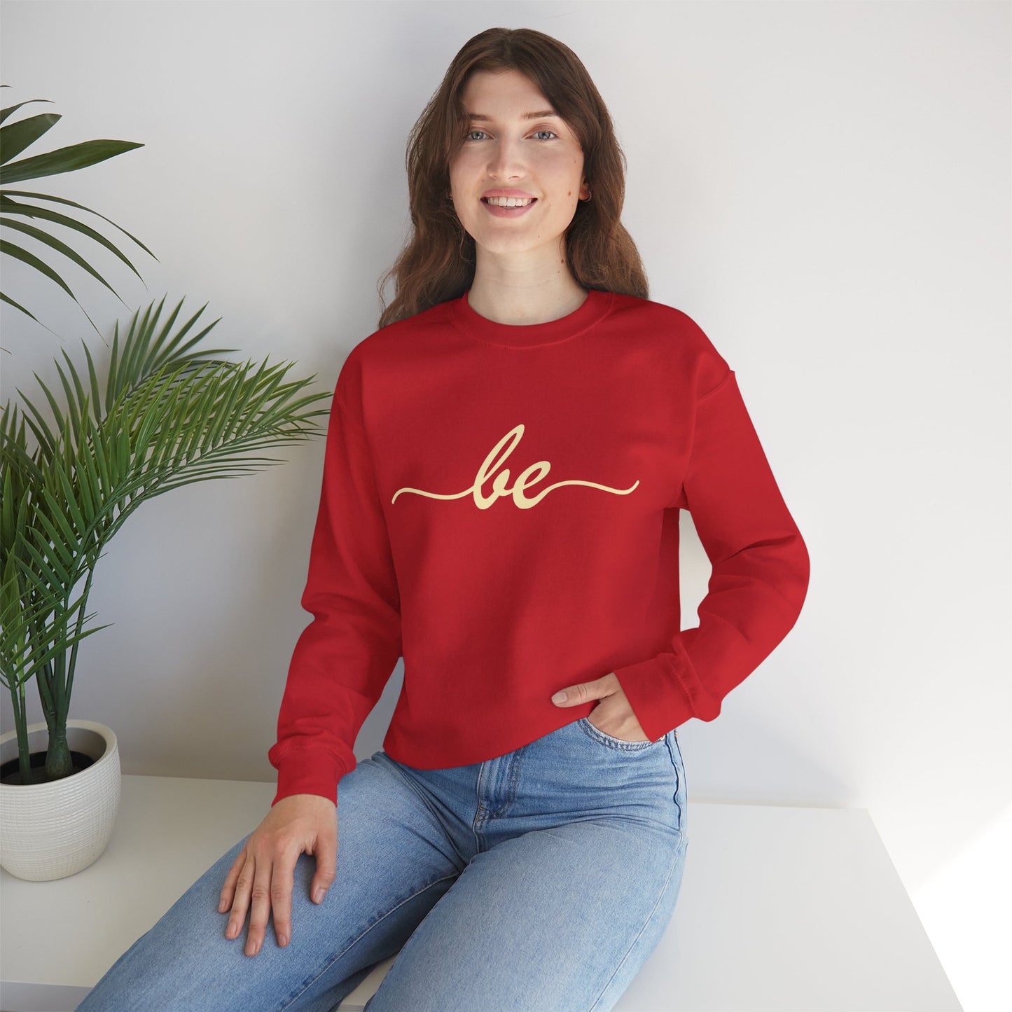 ✨Just "be" Crewneck Sweatshirt