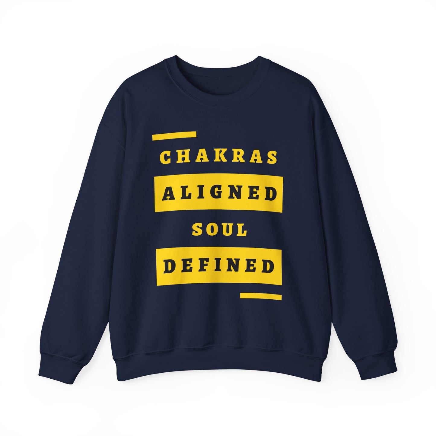 Chakras Aligned, Soul Defined π§ββοΈβ¨ Crewneck Sweatshirt