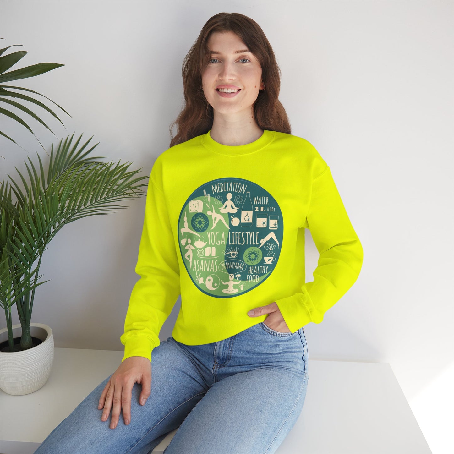 🌀Align Within - Live the Yoga Way Crewneck Sweatshirt