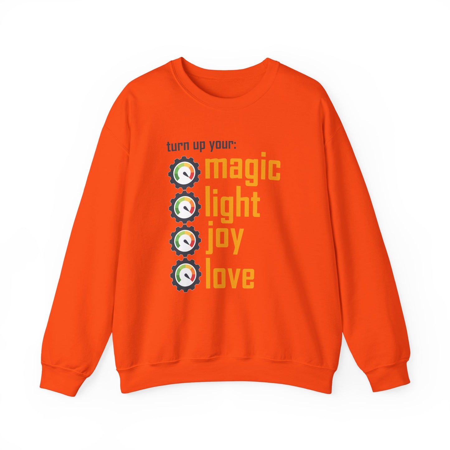 🎚️Turn Up Your Light - A Soulful Volume of You - Crewneck Sweatshirt