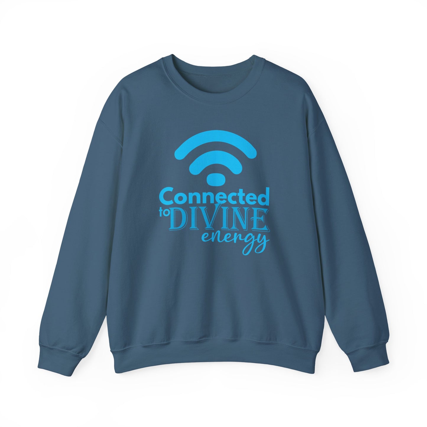 📶Divine Signal - Stay Spiritually Connected Crewneck Sweatshirt