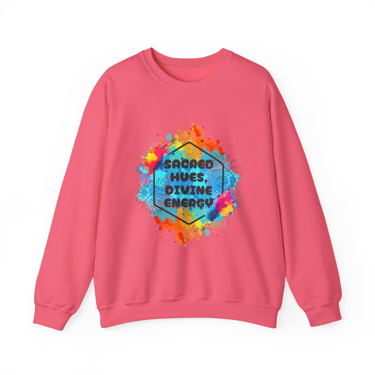 🎨Sacred Hues - Divine Energy Crewneck Sweatshirt