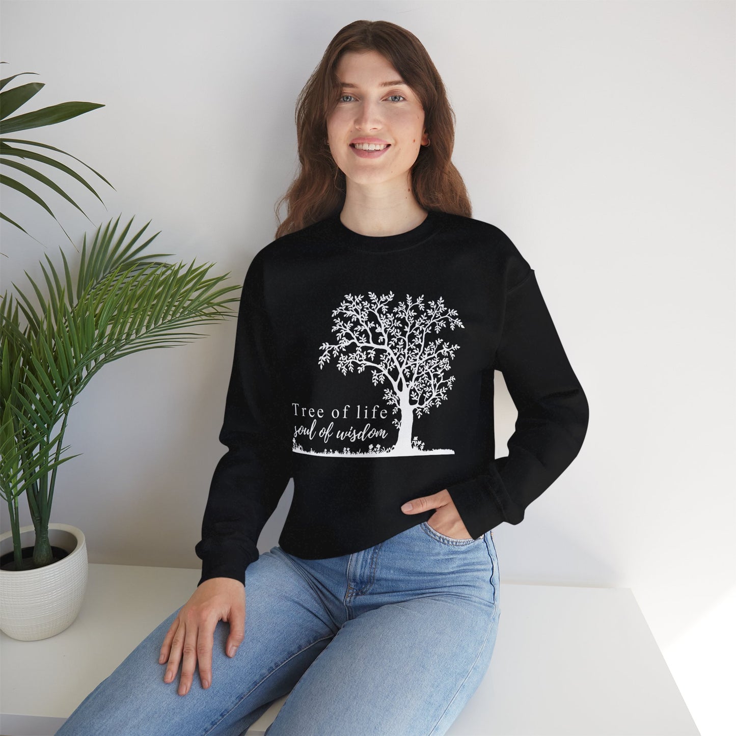 🌳Tree of Life 🌿 - Soul of Wisdom Crewneck Sweatshirt