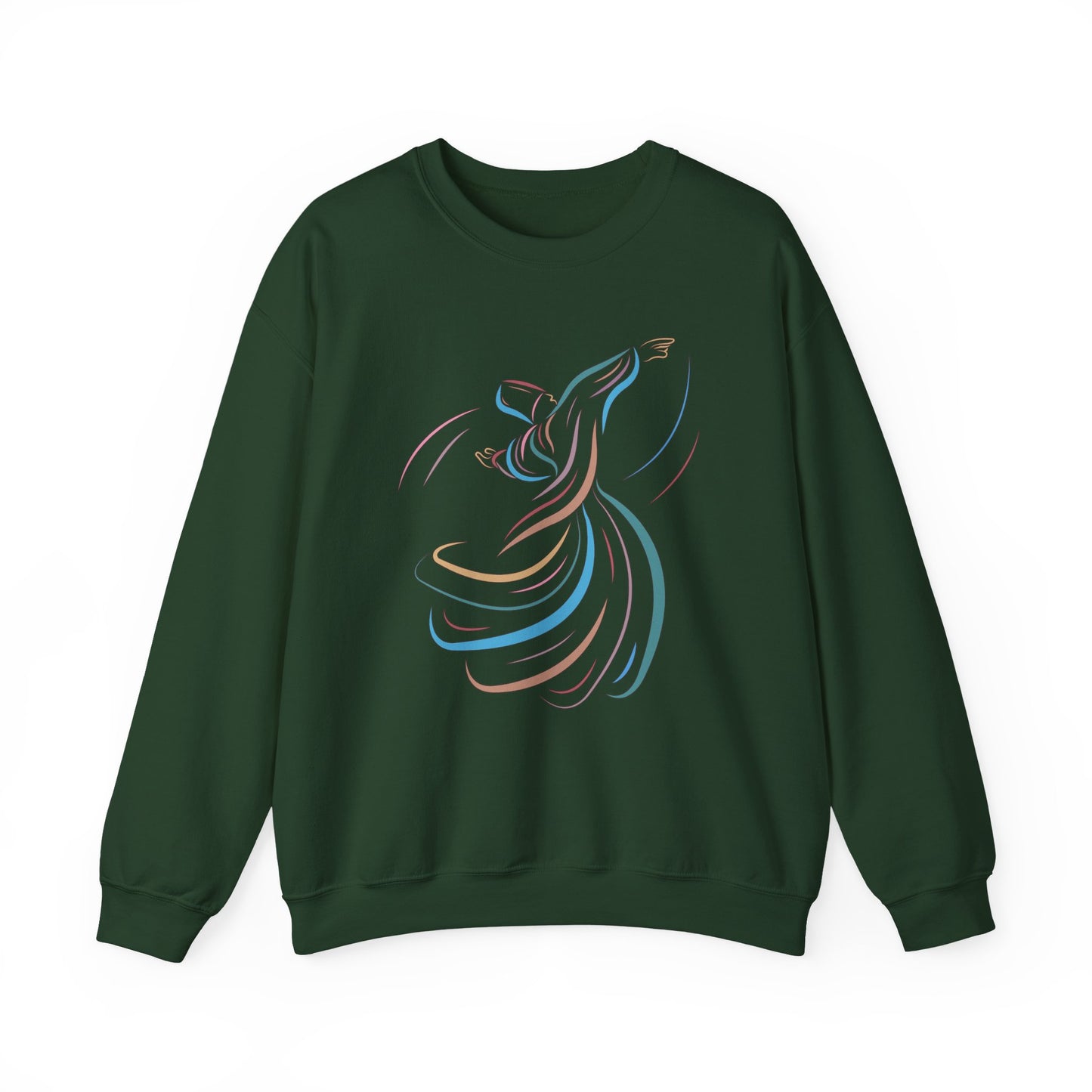 🌪️Sacred Spin - Whirling Within Crewneck Sweatshirt