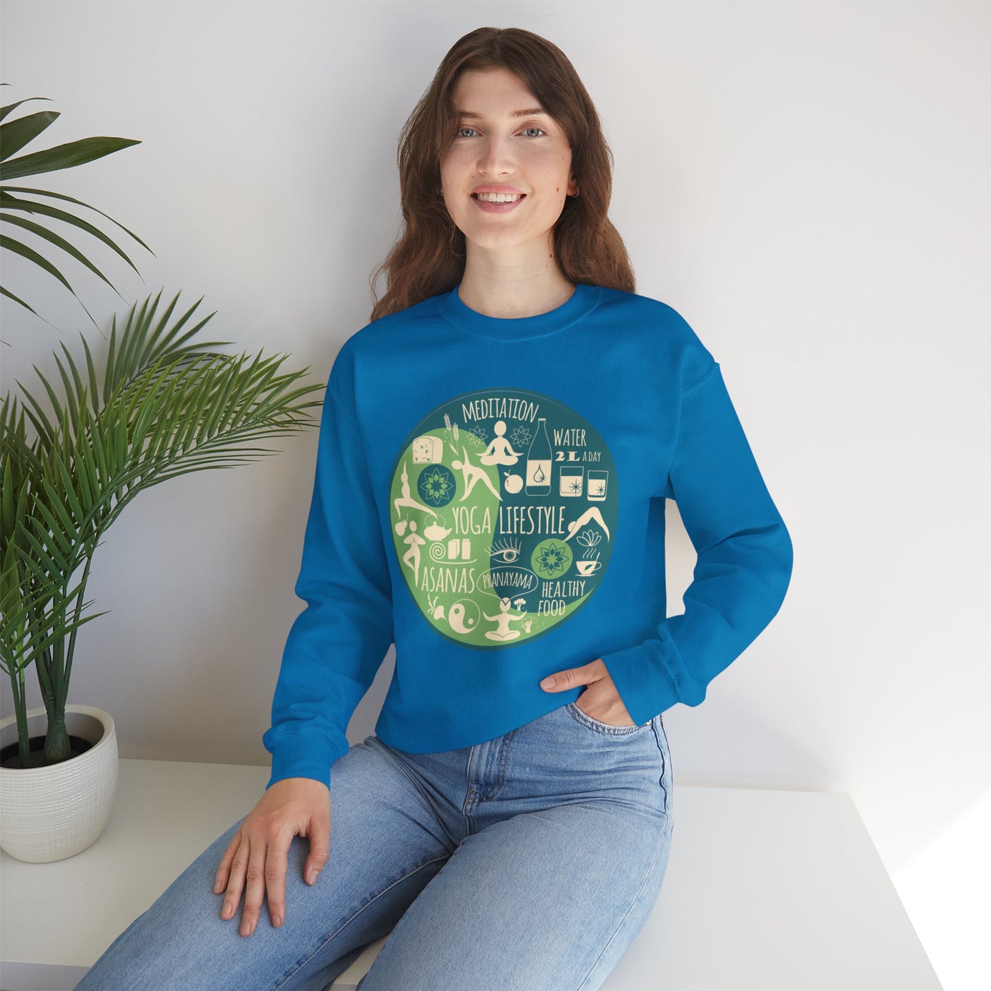 🌀Align Within - Live the Yoga Way Crewneck Sweatshirt