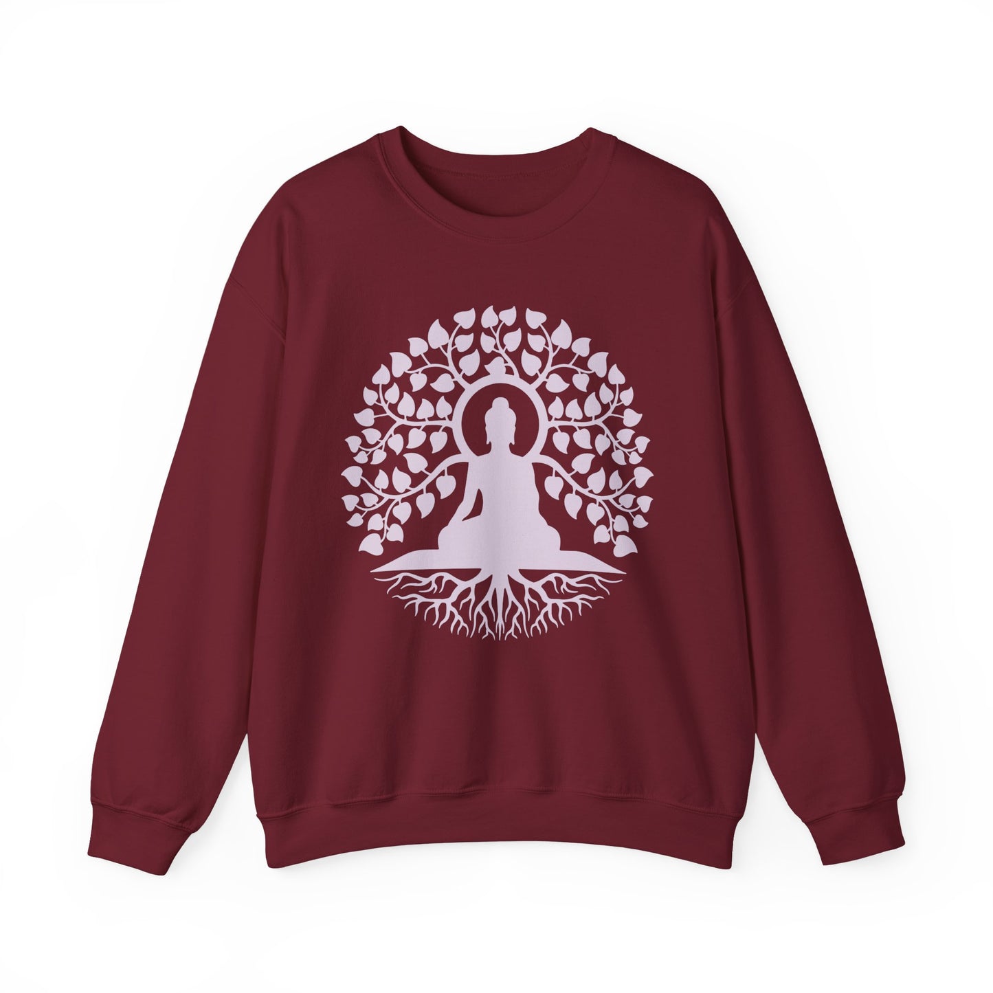 🌳Rooted in Peace - Buddha Serenity Crewneck Sweatshirt