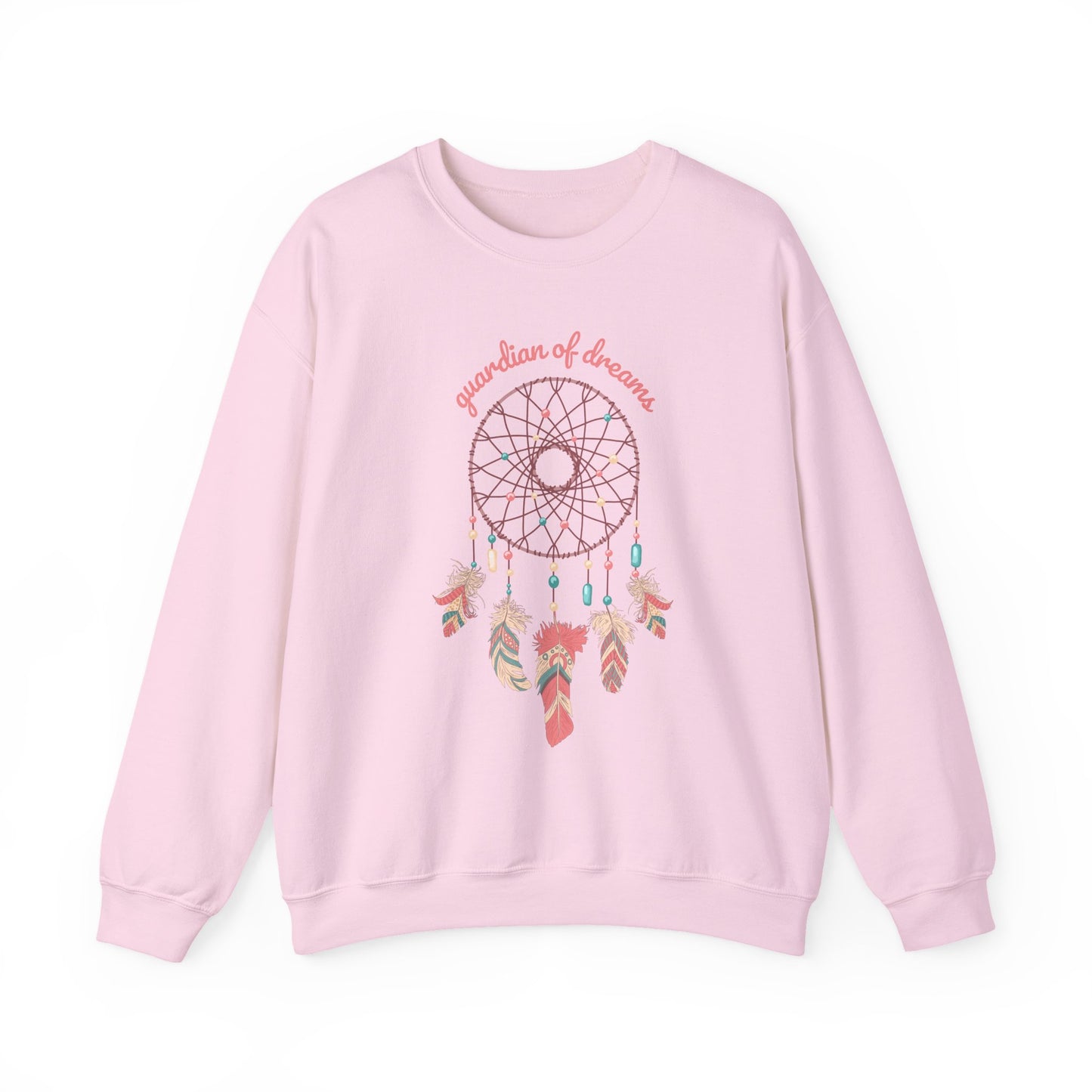 Guardian of Dreams 🌸✨ Boho Dreamcatcher Crewneck Sweatshirt