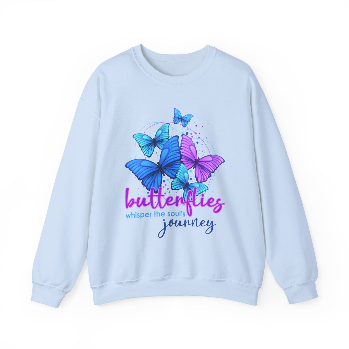 🦋Butterfly Whispers - The Soul’s Journey Crewneck Sweatshirt