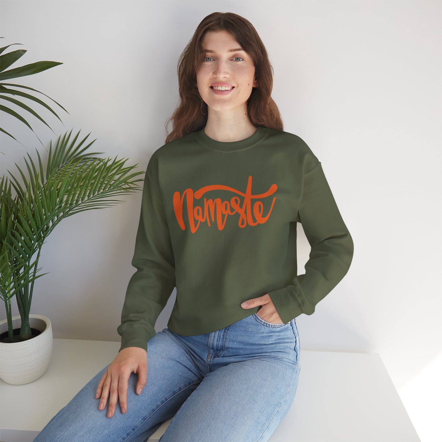 🕉️Namaste - The Light in Me Honors the Light in You Crewneck Sweatshirt
