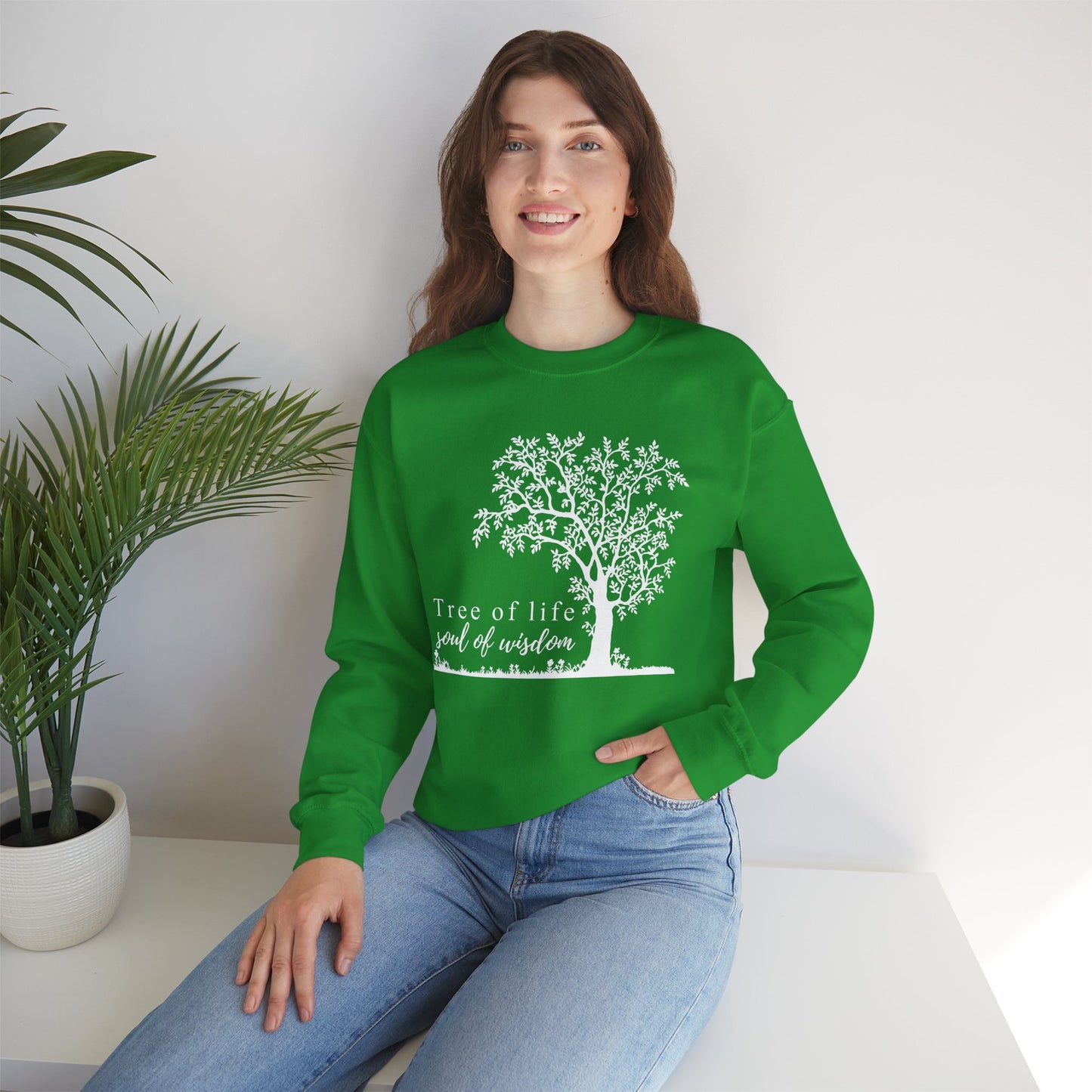 🌳Tree of Life 🌿 - Soul of Wisdom Crewneck Sweatshirt