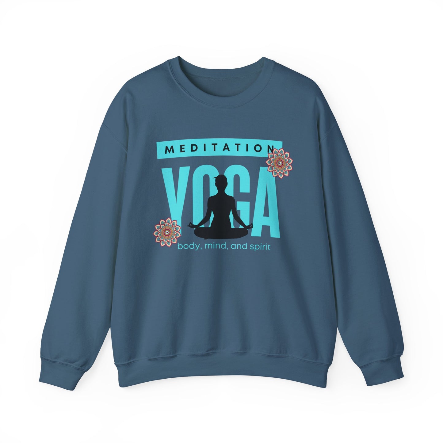 🕉️Meditation • Yoga • Body, Mind & Spirit Crewneck Sweatshirt