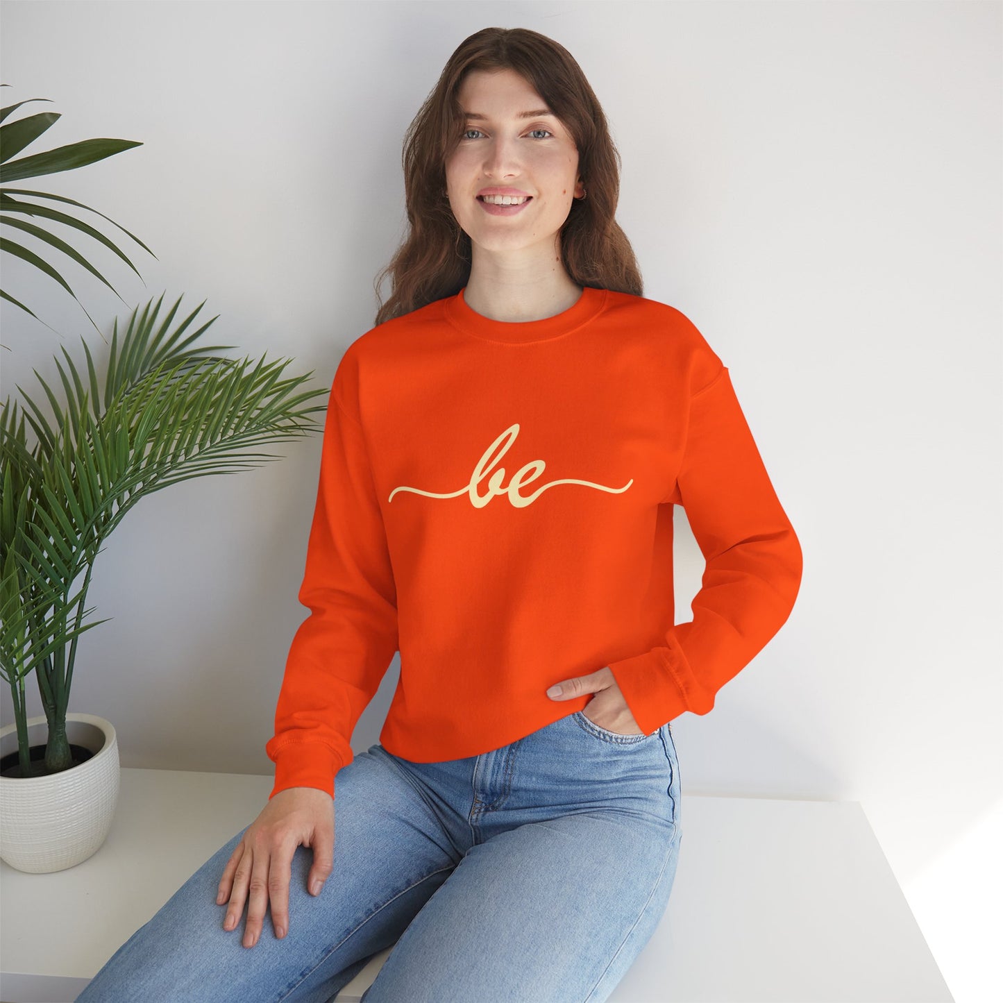 ✨Just "be" Crewneck Sweatshirt