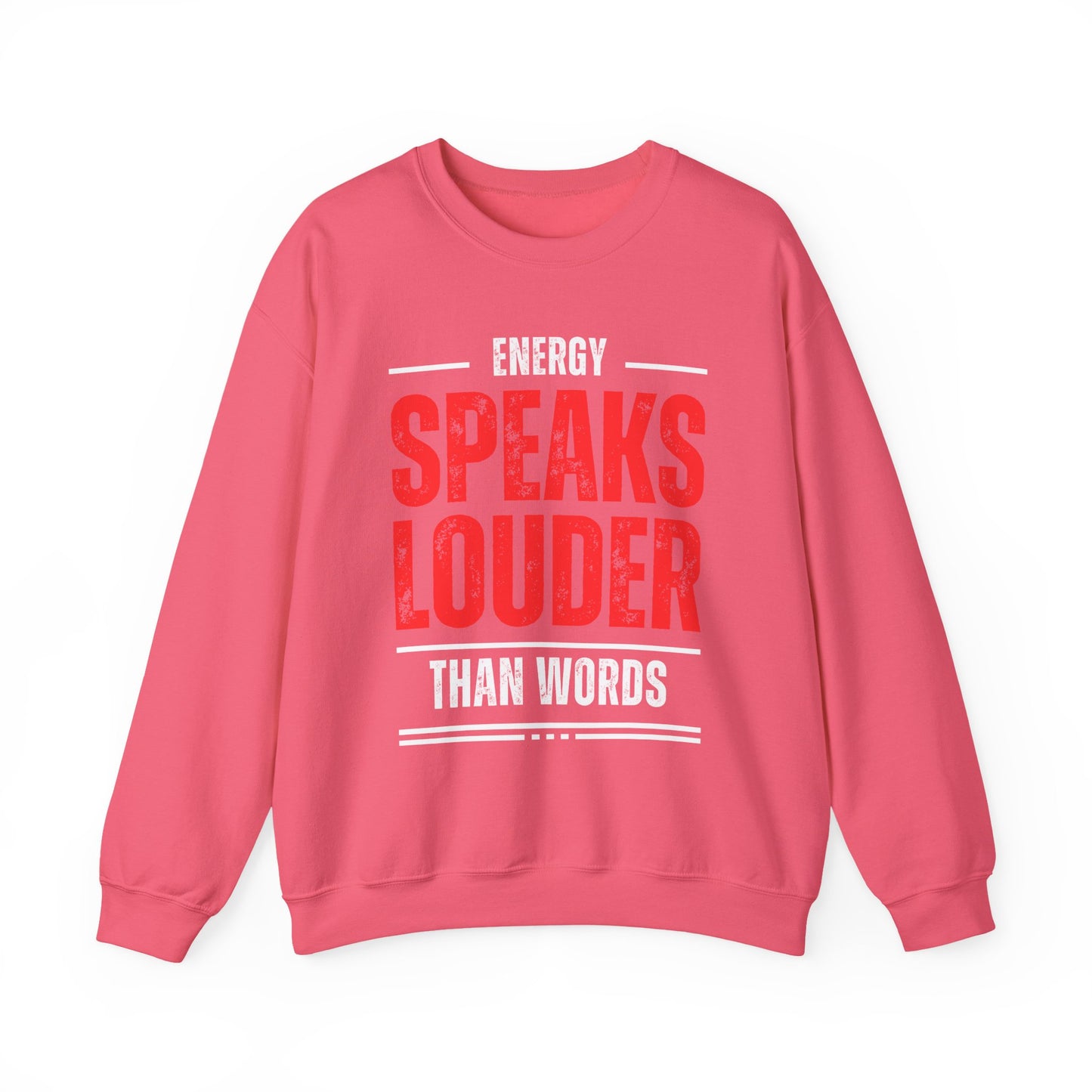 🔮Energy Speaks Louder - Vibrational Wisdom Crewneck Sweatshirt