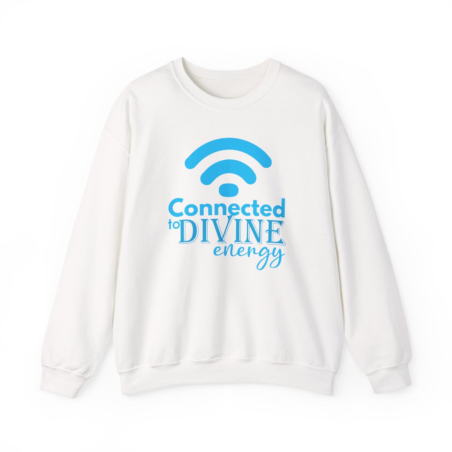 📶Divine Signal - Stay Spiritually Connected Crewneck Sweatshirt