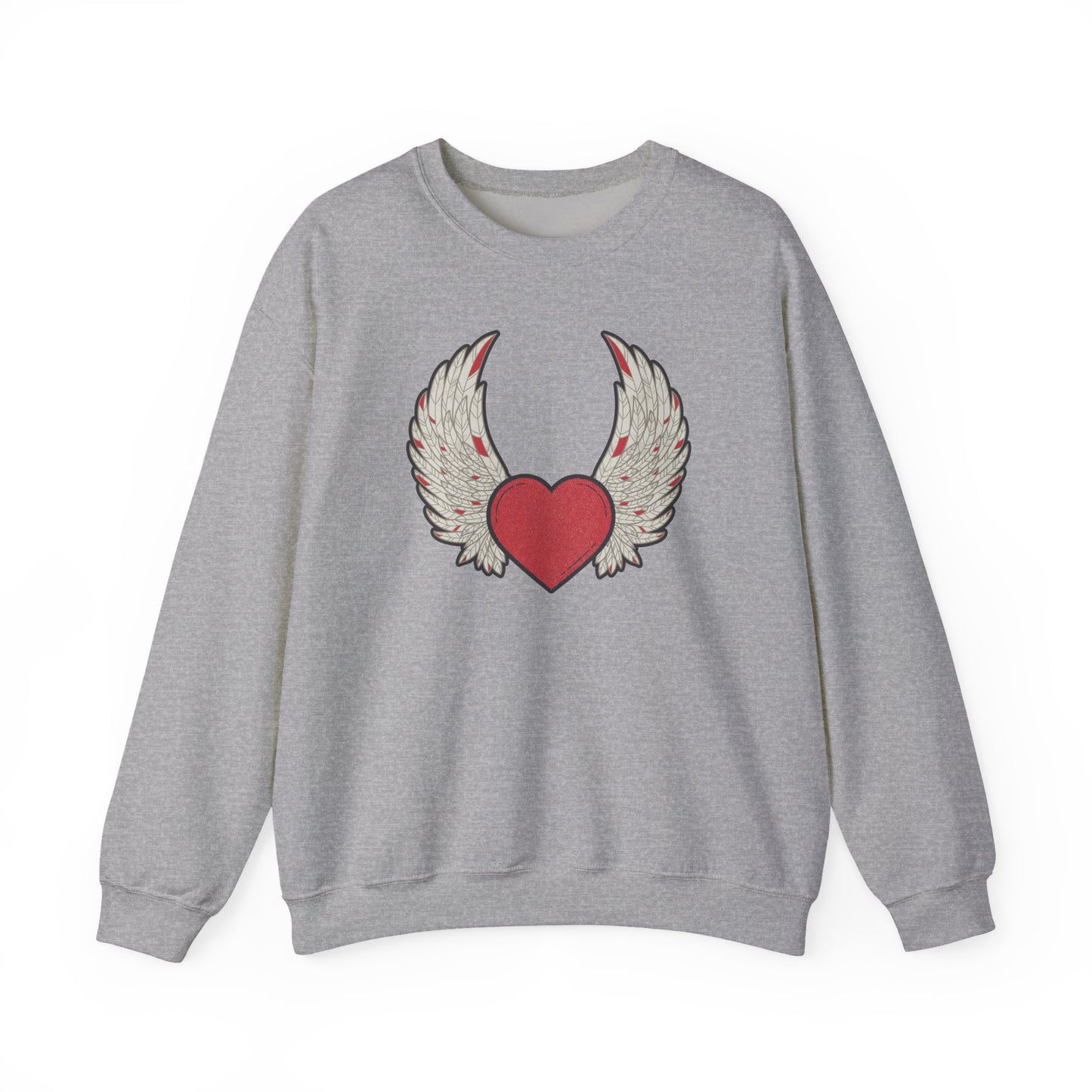 ❤️🔥When the Heart Aligns, It Takes Wings Crewneck Sweatshirt