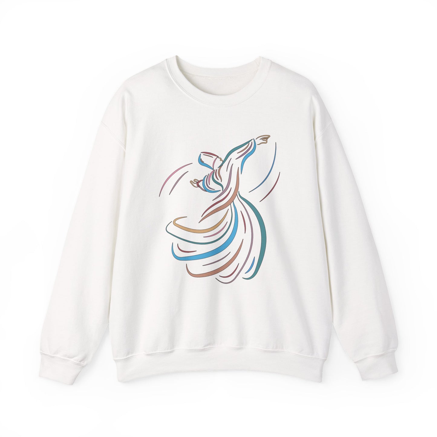 🌪️Sacred Spin - Whirling Within Crewneck Sweatshirt