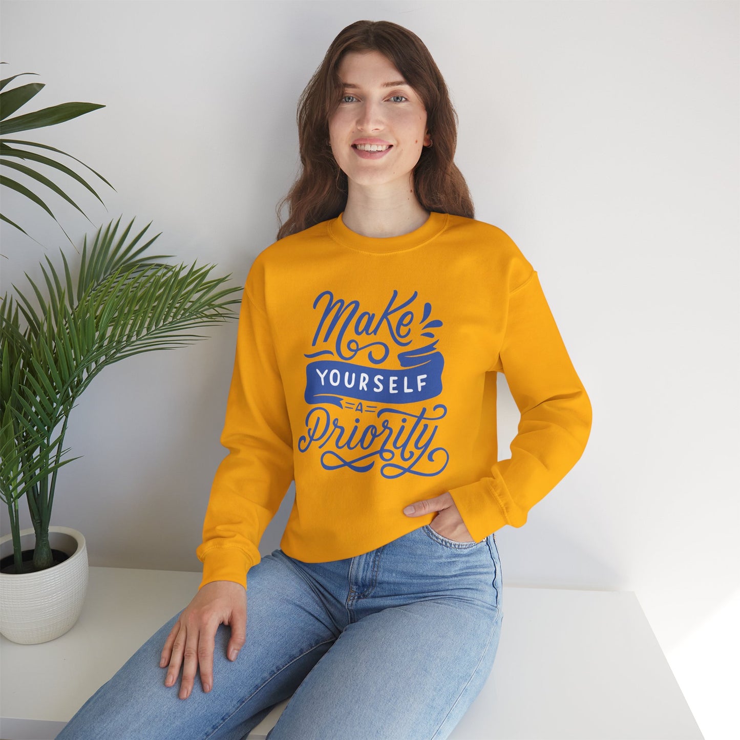 💖Sacred Reminder — You Matter, Too - Motivational Crewneck Sweatshirt