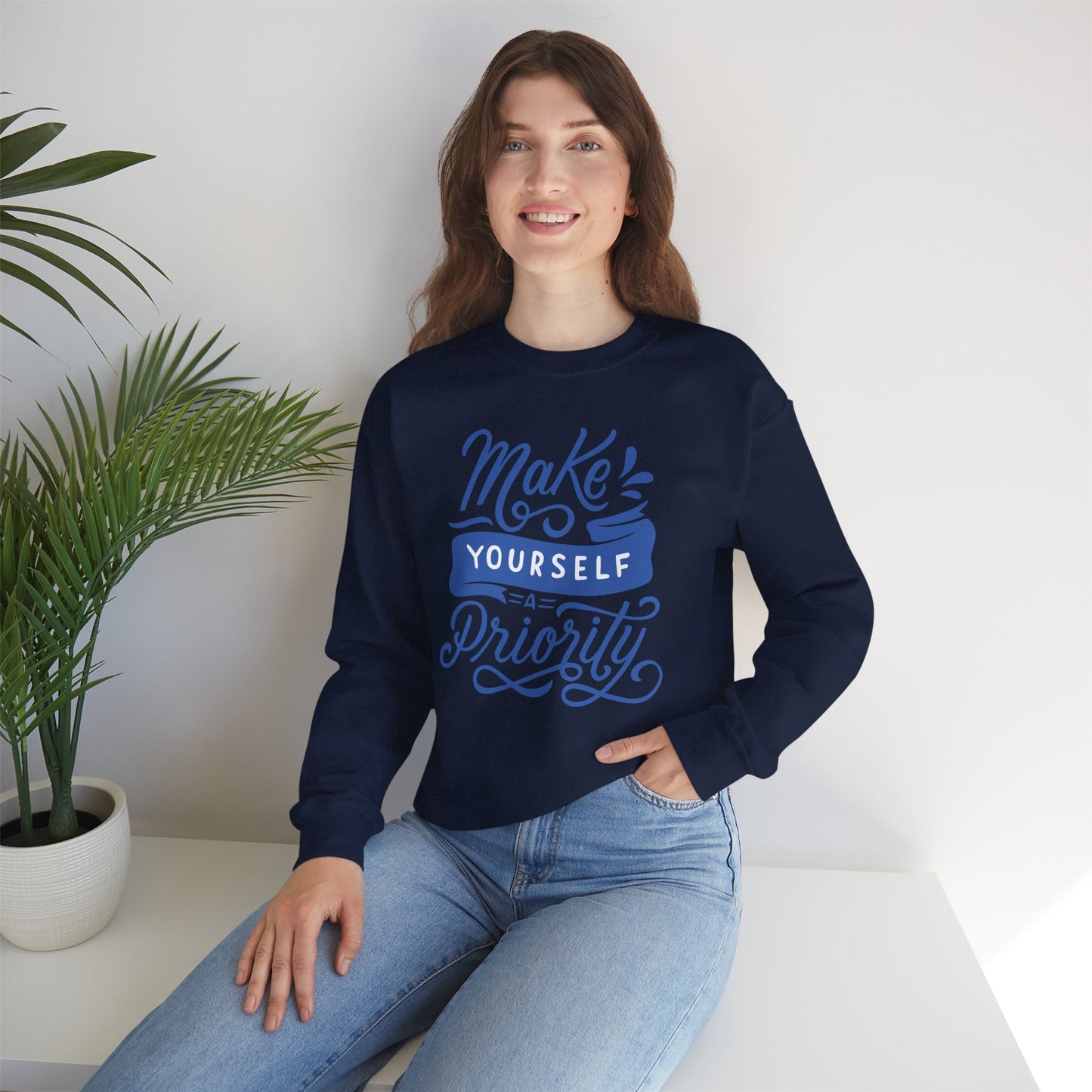 💖Sacred Reminder — You Matter, Too - Motivational Crewneck Sweatshirt