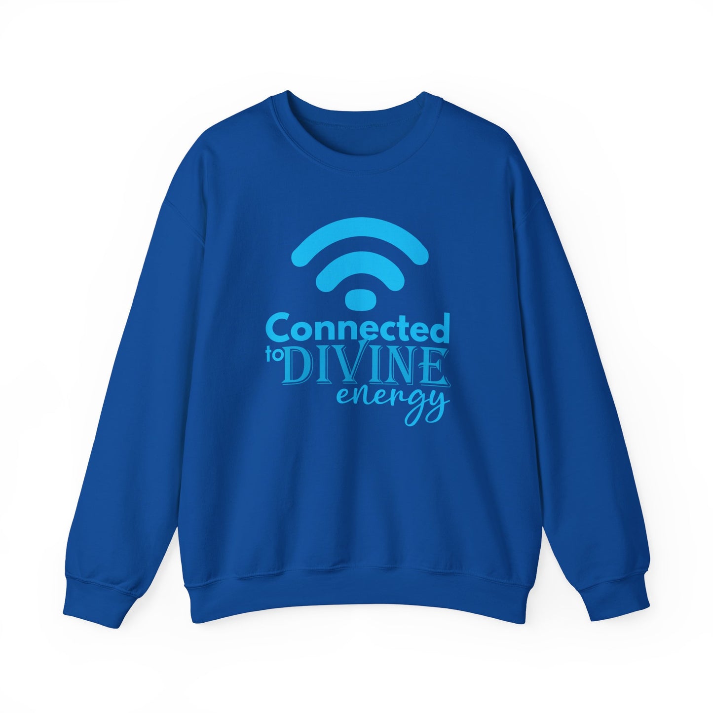 📶Divine Signal - Stay Spiritually Connected Crewneck Sweatshirt