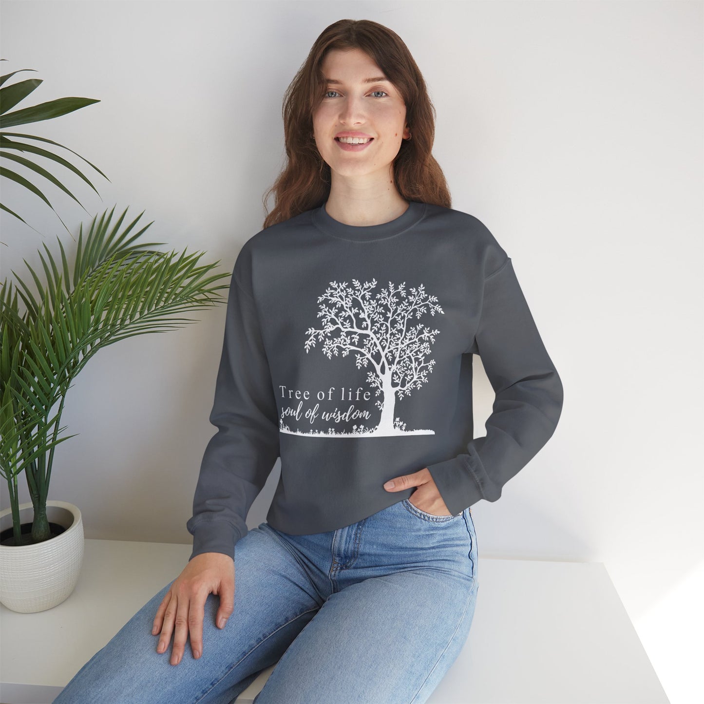 🌳Tree of Life 🌿 - Soul of Wisdom Crewneck Sweatshirt