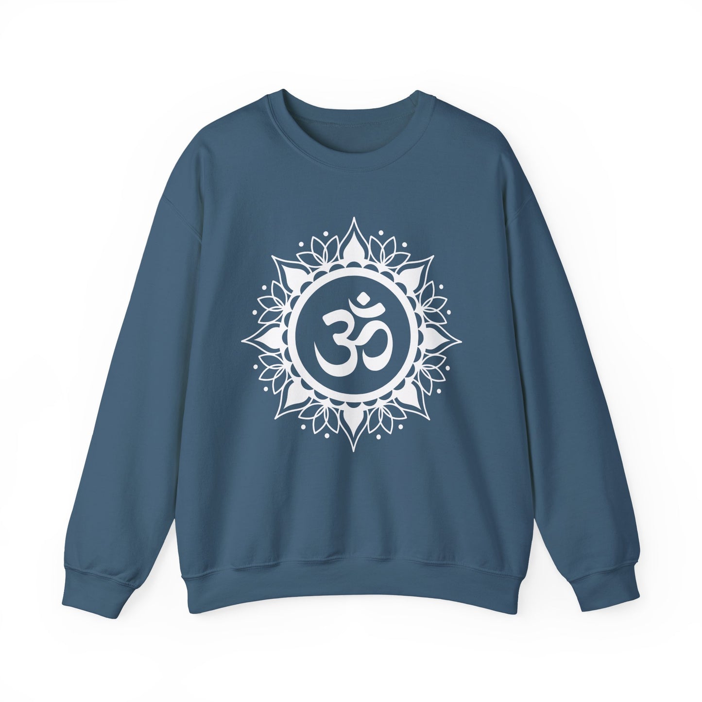 🕉️Sacred Calm - Mandala & Om Crewneck Sweatshirt for Inner Peace