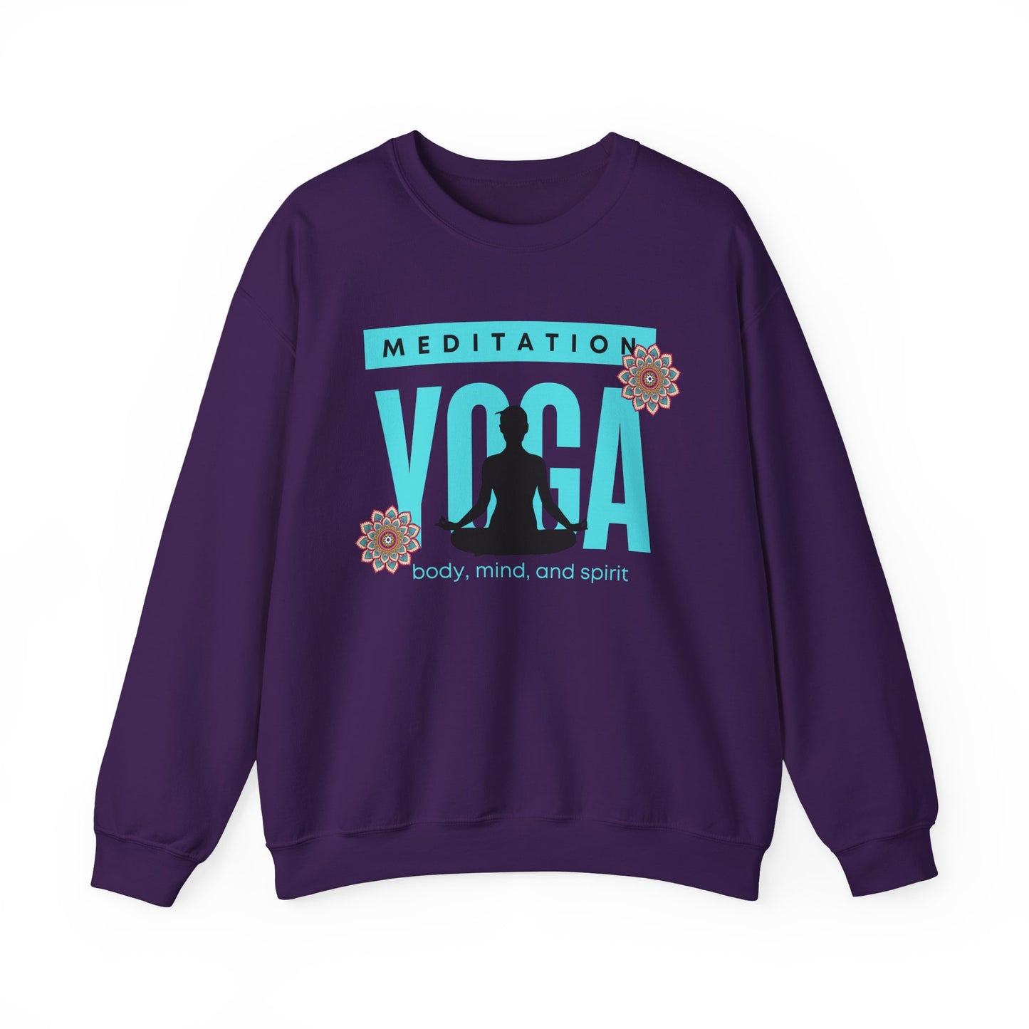 🕉️Meditation • Yoga • Body, Mind & Spirit Crewneck Sweatshirt