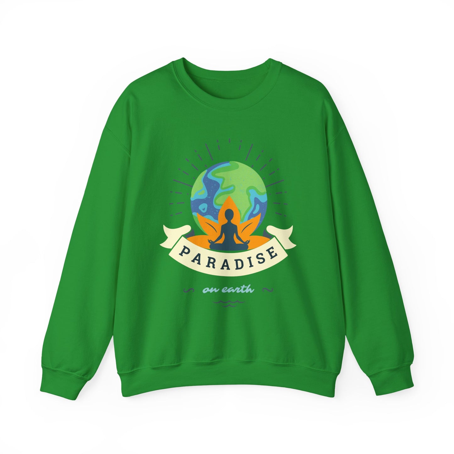 🌏Paradise on Earth - "Find Your Stillness, Find Your Heaven" Crewneck Sweatshirt