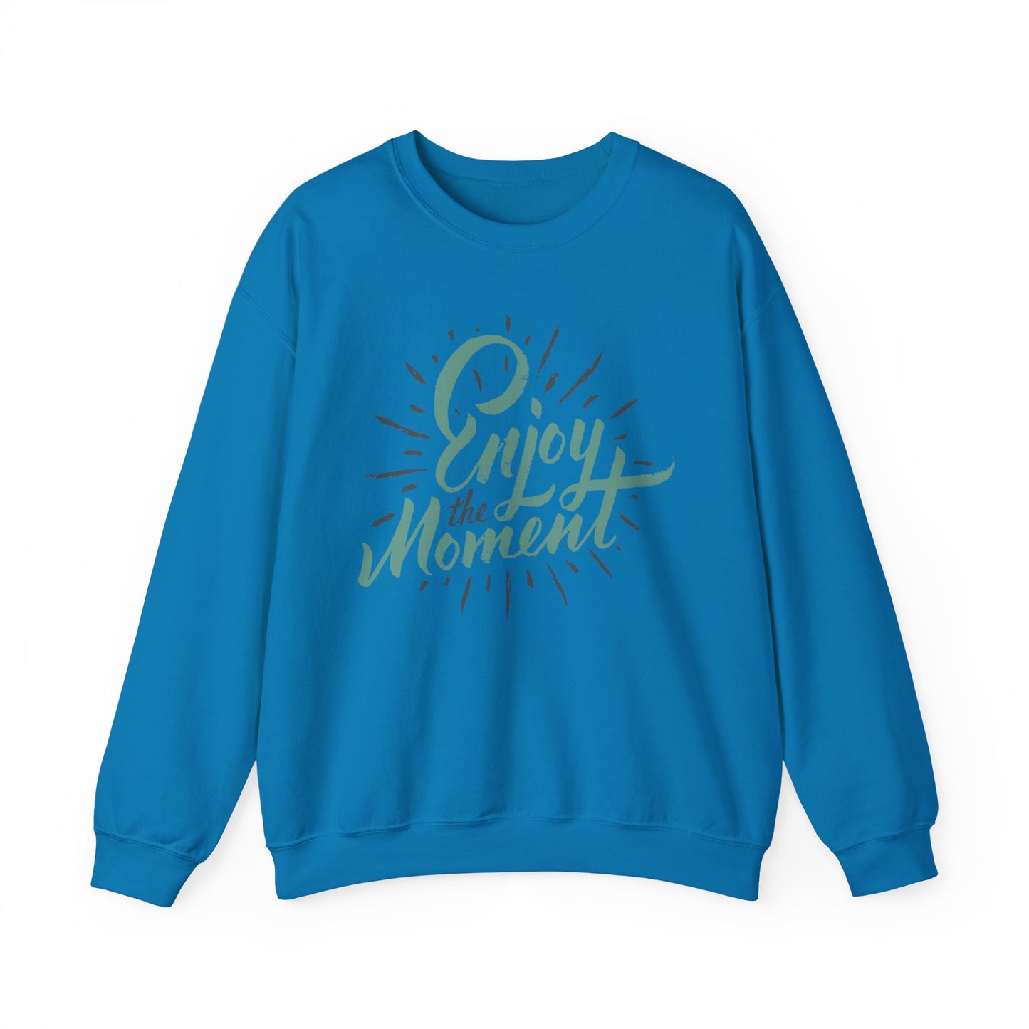 🌼Present & Peaceful - "Enjoy the Moment" Crewneck Sweatshirt