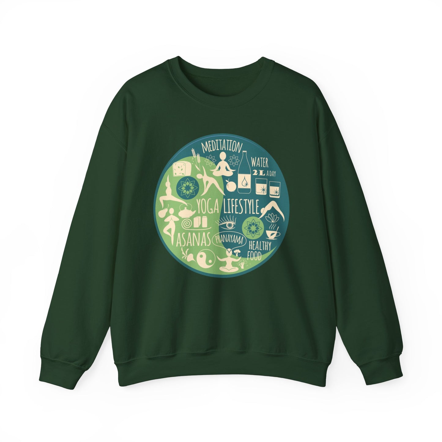 🌀Align Within - Live the Yoga Way Crewneck Sweatshirt