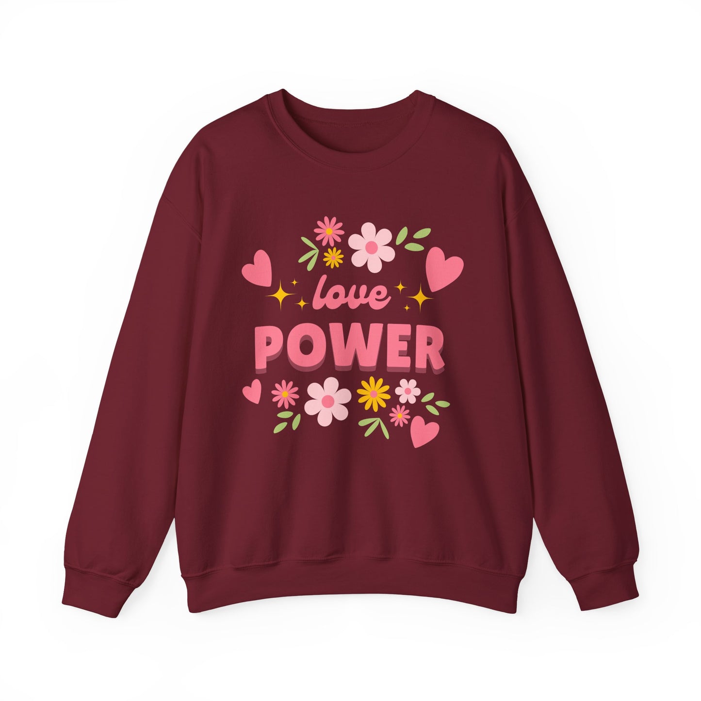 🌺Love Power - Bloom Boldly Crewneck Sweatshirt