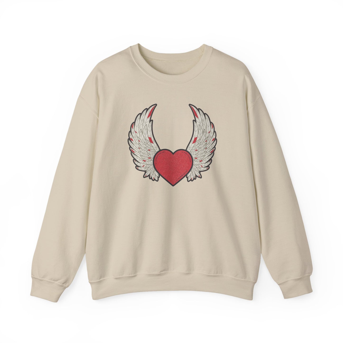 ❤️🔥When the Heart Aligns, It Takes Wings Crewneck Sweatshirt