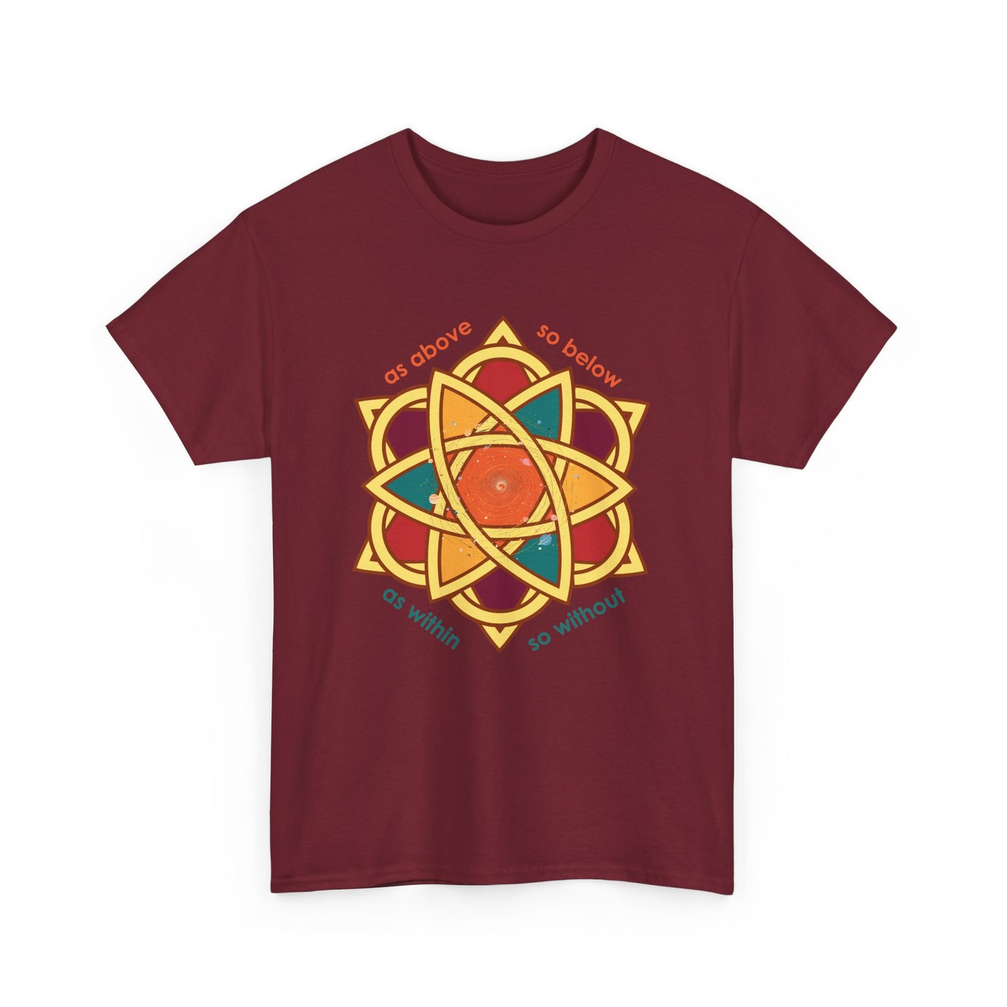 As Within, So Without – Sri Yantra Heavy Cotton Tee
