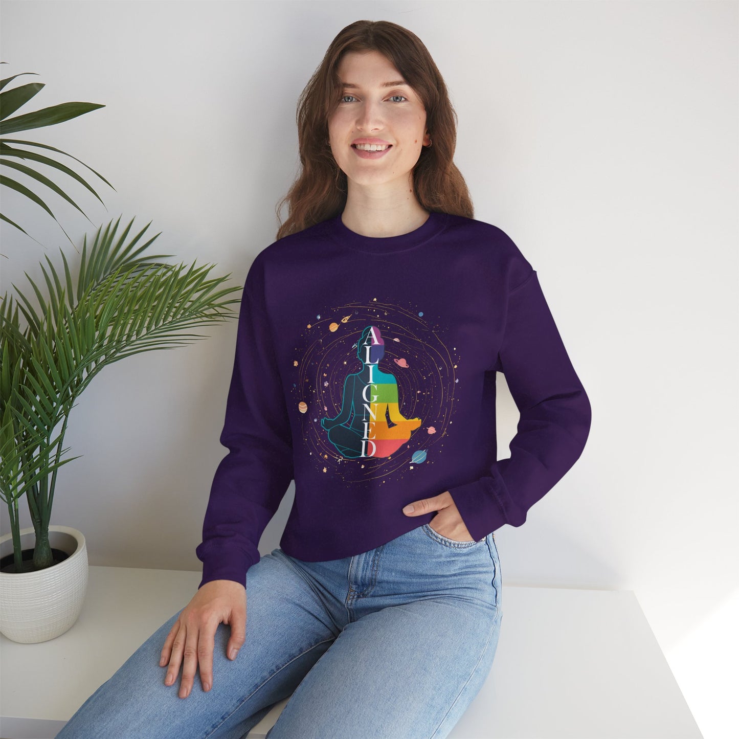 ✨Aligned Within - Chakra Balance Crewneck Sweatshirt
