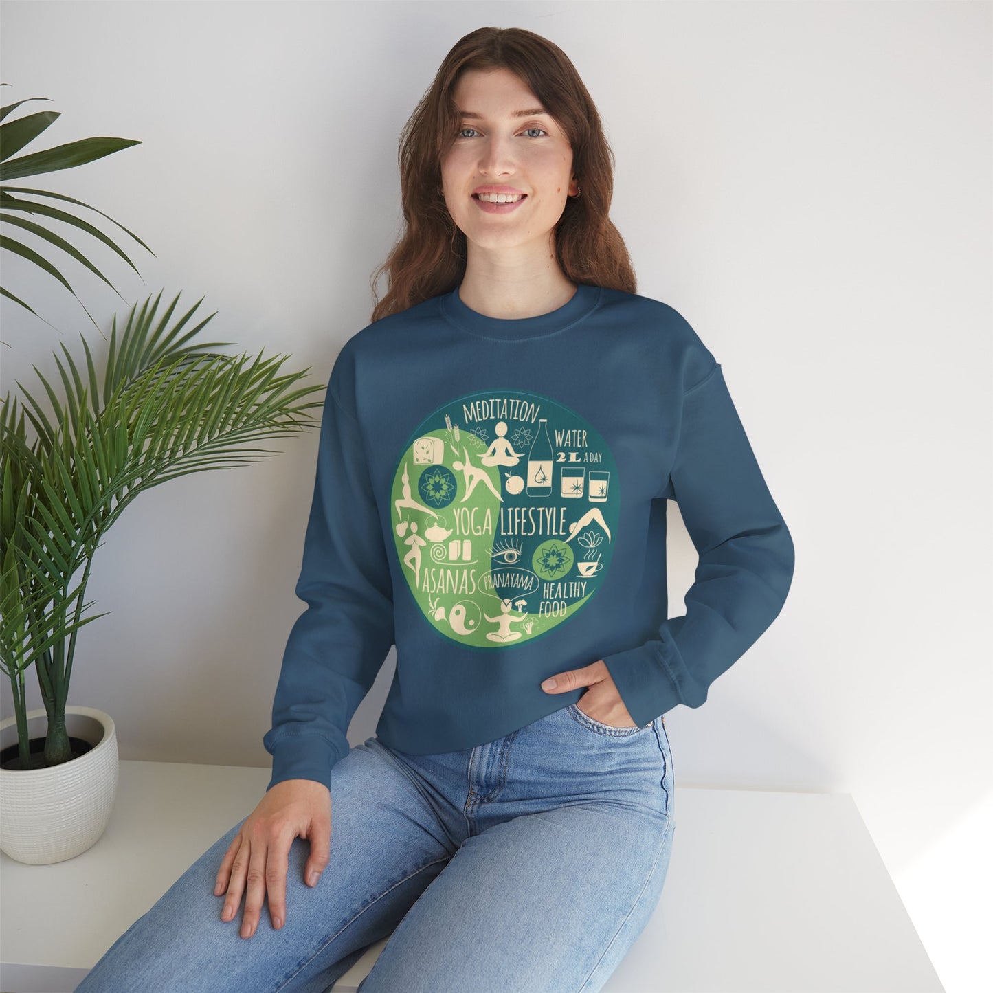 🌀Align Within - Live the Yoga Way Crewneck Sweatshirt