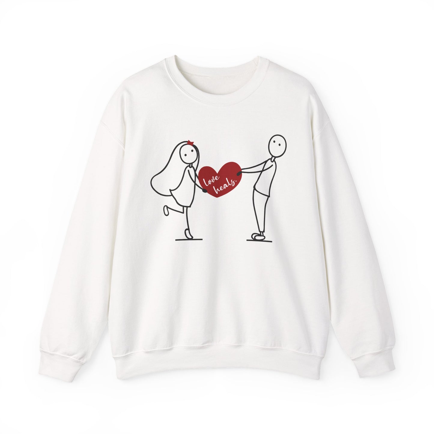 💖Love Heals Sweatshirt - Where Warmth Meets Heart
