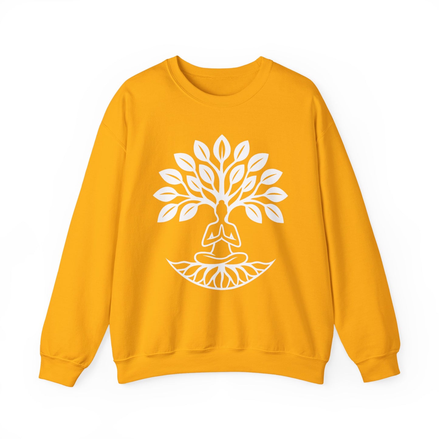 🌿Rooted in Stillness - Tree of Life Crewneck Sweatshirt