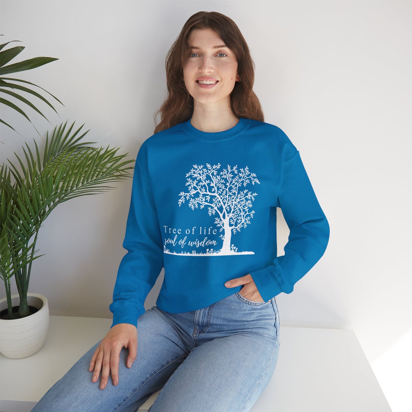 🌳Tree of Life 🌿 - Soul of Wisdom Crewneck Sweatshirt