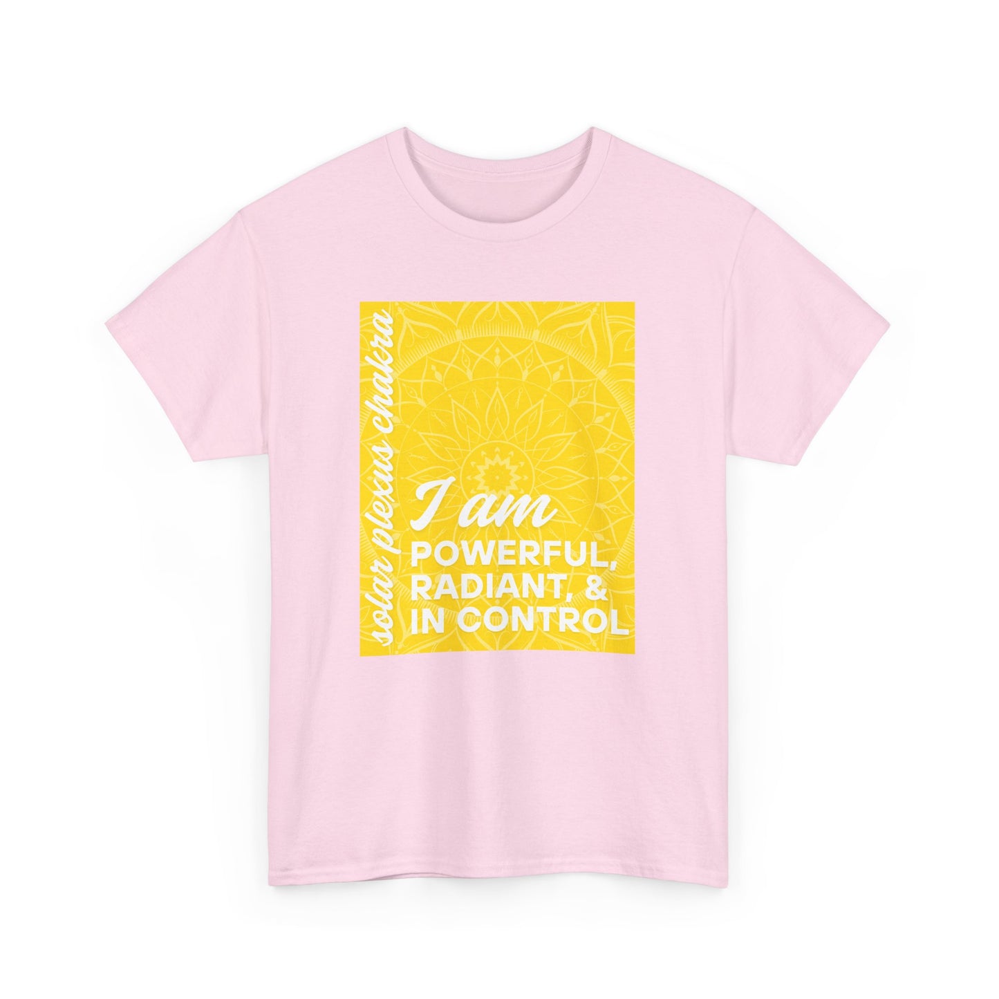 ☀️Radiant Power Heavy Cotton Tee - Own Your Inner Fire