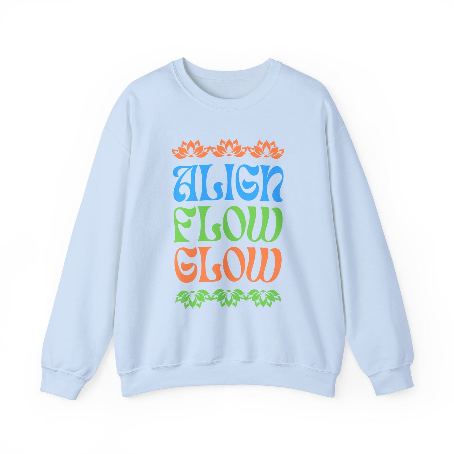 💫Align • Flow • Glow - Lotus Harmony Crewneck Sweatshirt