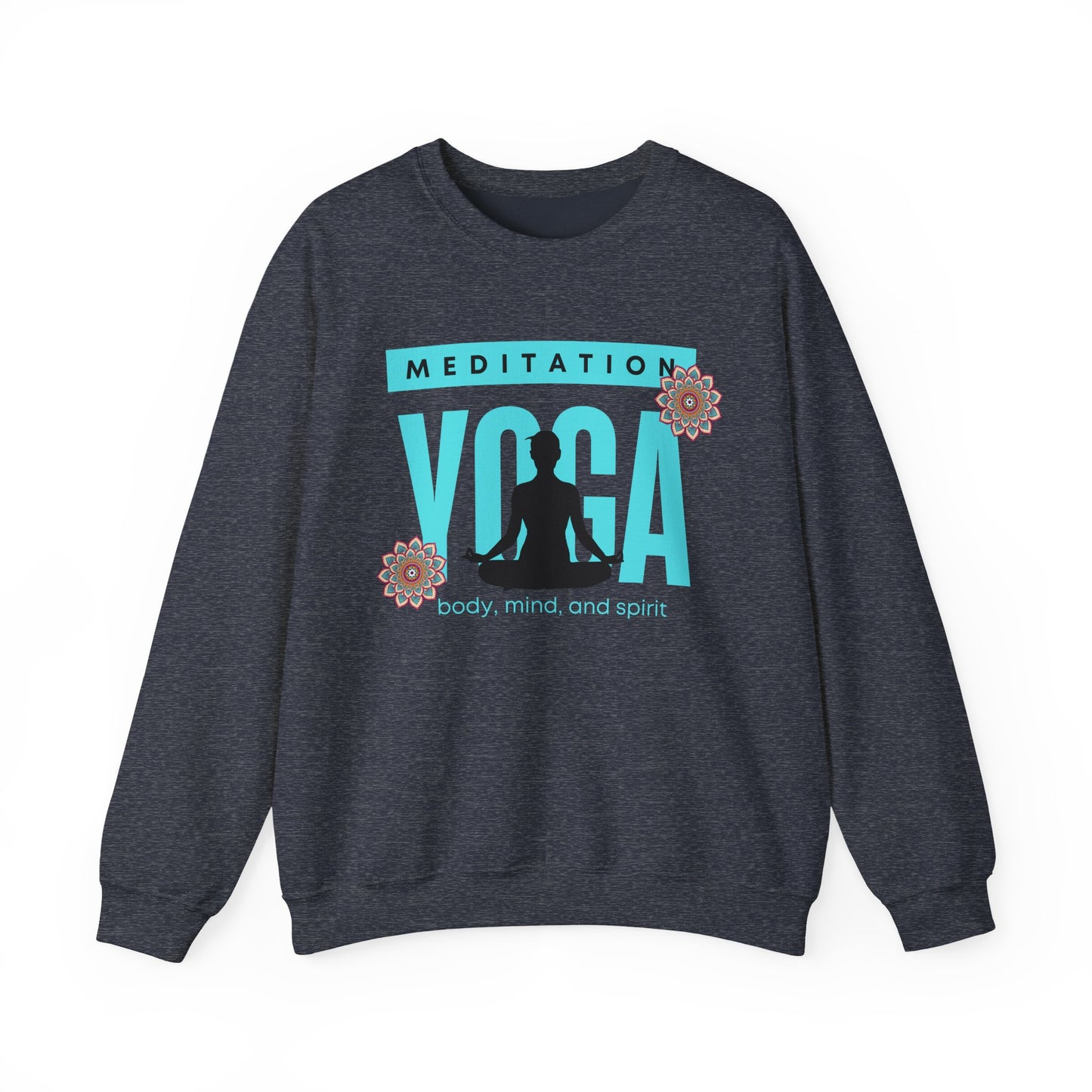 🕉️Meditation • Yoga • Body, Mind & Spirit Crewneck Sweatshirt