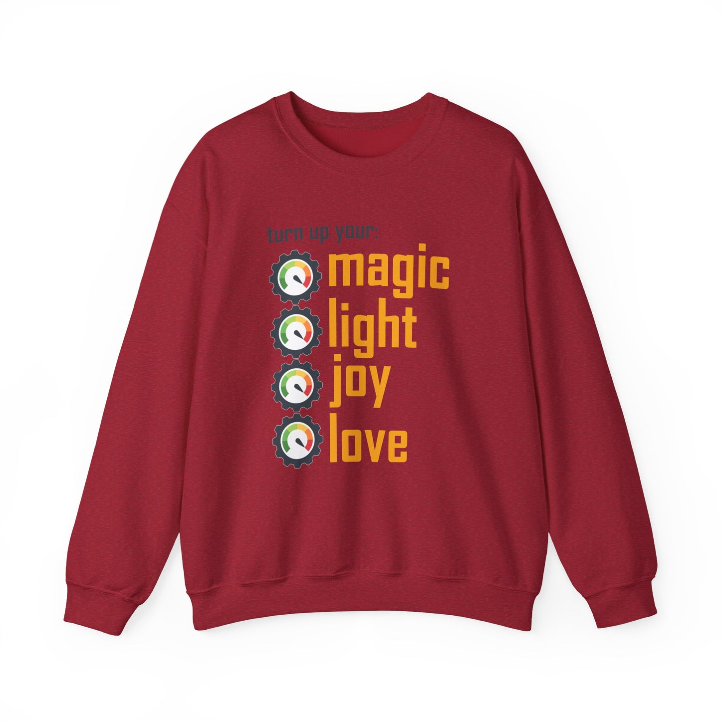 🎚️Turn Up Your Light - A Soulful Volume of You - Crewneck Sweatshirt