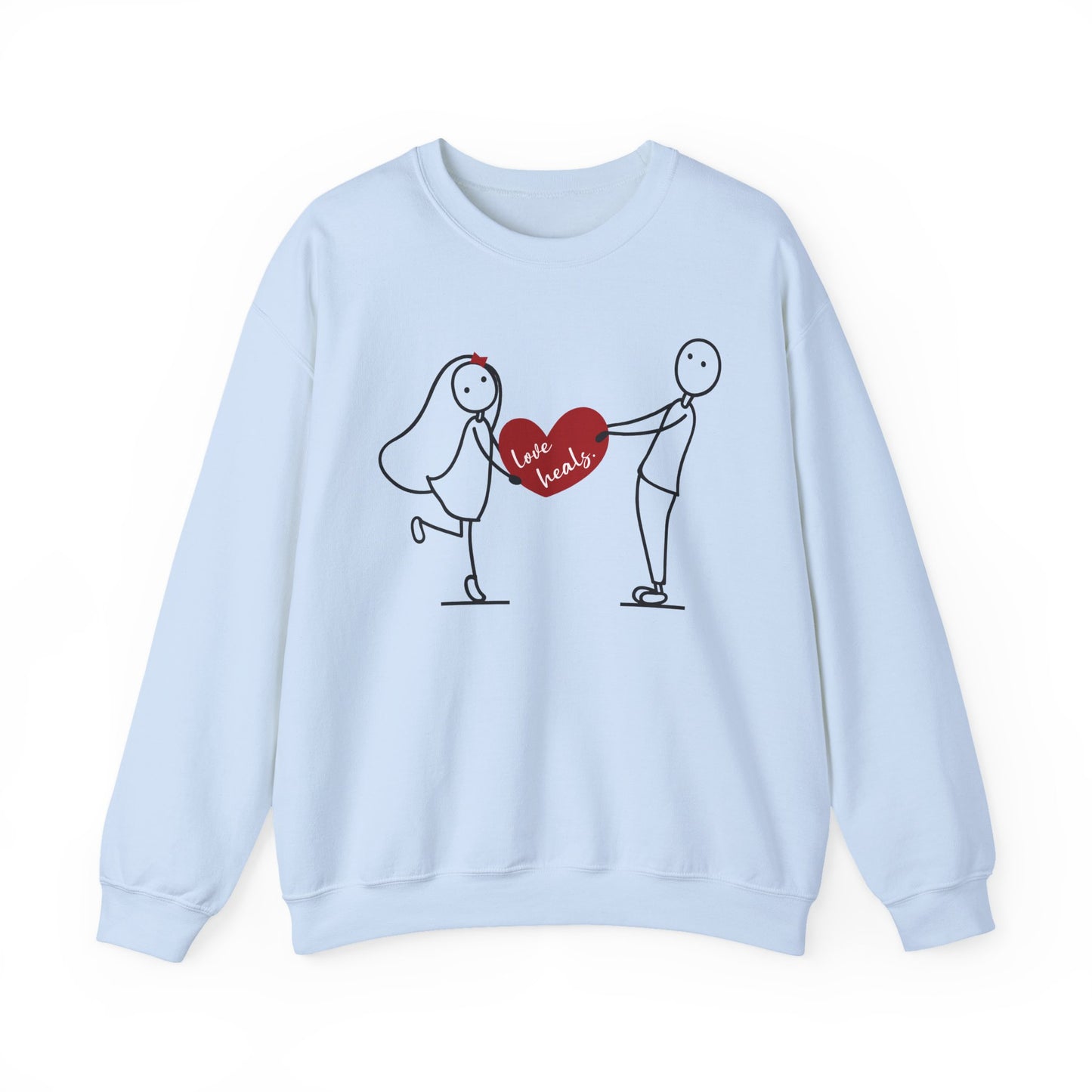 💖Love Heals Sweatshirt - Where Warmth Meets Heart